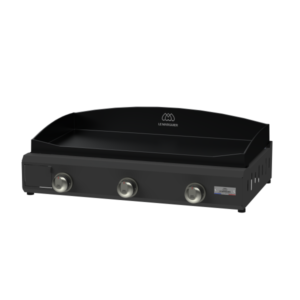 Plancha Amalia GAS 375 Black